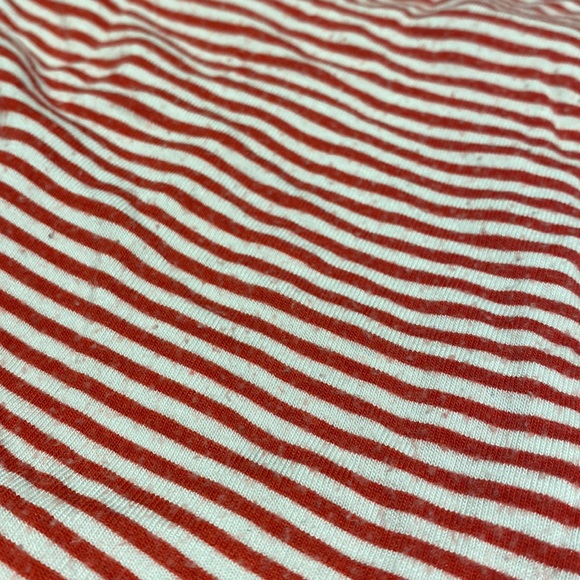 Pacsun Basics White and Red Striped top - Picture 3 of 4